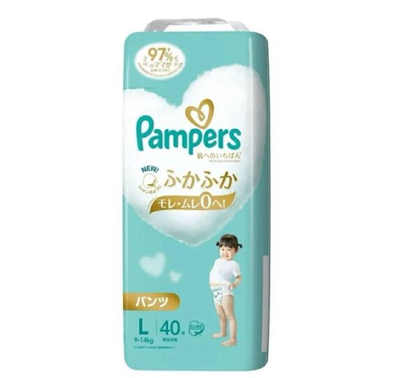 パンパース オムツ 肌へのいちばん パンツ Lサイズ40枚4個