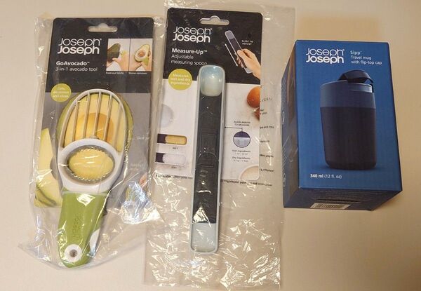 JosephJoseph タンブラー 計量スプーン アボカドカッターセット