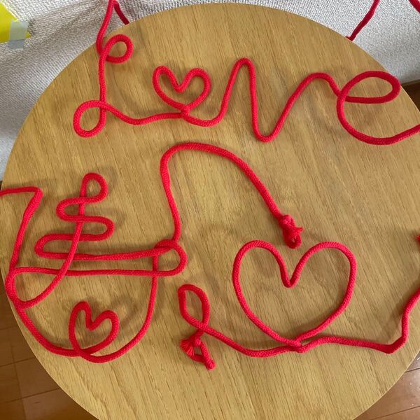 ハンドメイド LOVE ハート 寿 結婚式 前撮り アイテム