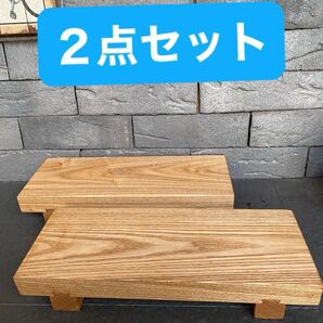 寿司下駄2点セット 寿司・刺身・創作盛台 オリジナル34x 13x 5.7