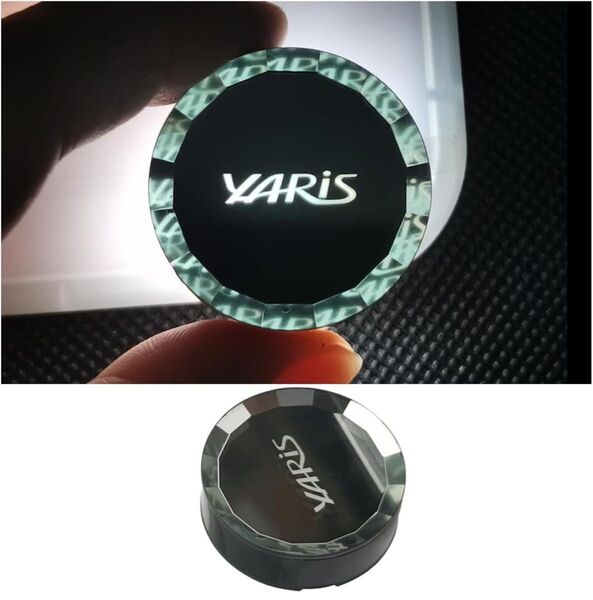 YARIS ヤリス 210系 クリスタル表面処理 エンジン スタートカバー スタートボタンカバー スイッチカバー スタートリング