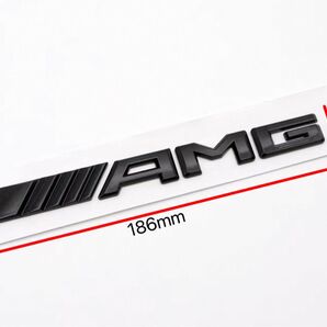 メルセデス・ベンツ(Mercedes Benz)AMGエンブレム リアエンブレム リヤエンブレム トランクエンブレム 黒
