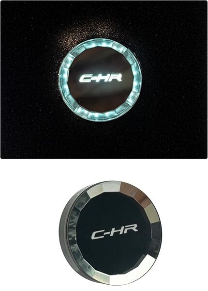 CHR 10/50系 クリスタル表面処理 エンジン スタートカバー スタートボタンカバー スイッチカバー スタートリング