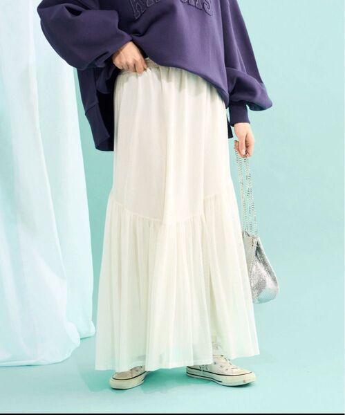 《新品》チャオパニックティピー メッシュボリュームイージースカート