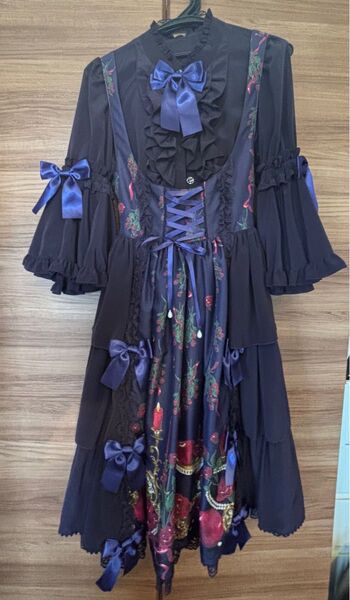 Metamorphose temps de fille メタモルフォーゼ 魅惑のりんご JSK ブラウス