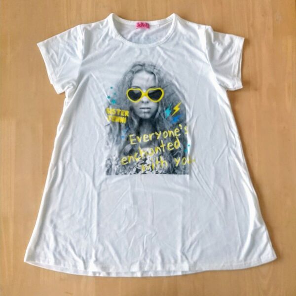 Sister Jenni シスタージェニィ Tシャツ 160 白 ホワイト 女の子 ガールズ