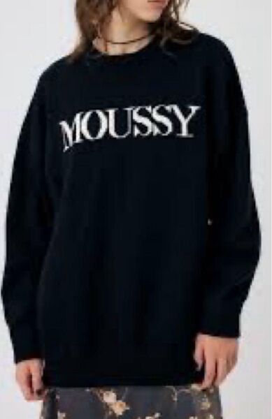 MOUSSY LOGO KNIT / マウジーロゴニット