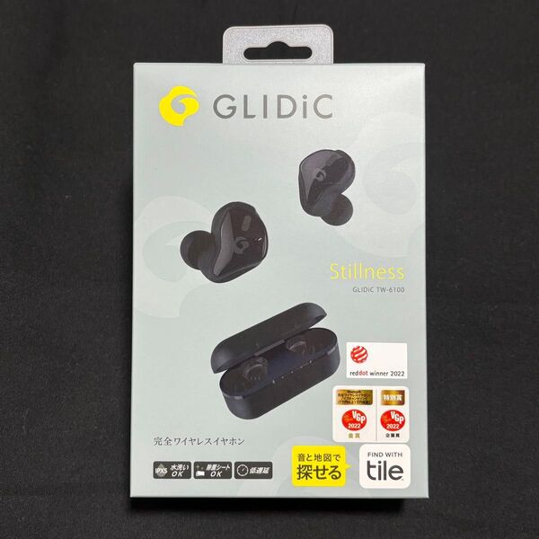 【新品・未開封品】GLIDiC TW-6100-BK ブラック ワイヤレスイヤホン