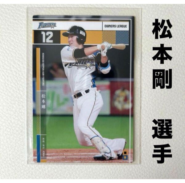 北海道日本ハムファイターズ 松本剛 プロ野球オーナーズリーグ2015