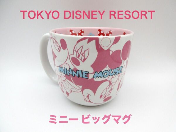 ディズニー ミニー ビッグマグカップ TOKYO DISNEY RESORT MINNIE MOUSE ミニーマウス ビッグ マグ