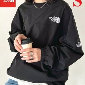 1着限り! ノースフェイス クルーネックトップス 刺繍ロゴ S K616S
