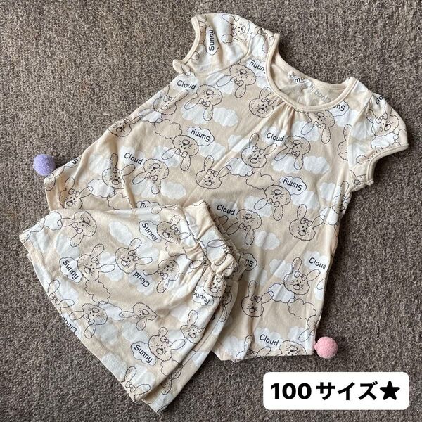 【美品】ミモランド mimorand しまむら セットアップ 半袖 半ズボン 女の子 子供服 まとめ売り 100
