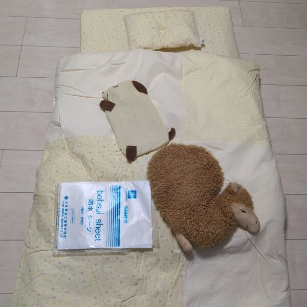 【セット販売の】ベビー用 寝具・湯たんぽ・氷枕セット