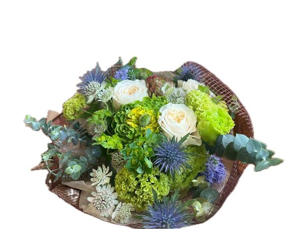 母の日ブーケ 直径35cm 豪華でおしゃれです 5日までにはご注文ください 全国離島を除く送料込み