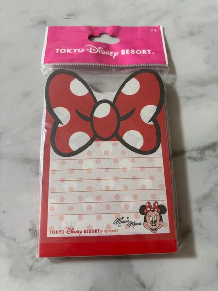ディズニーランド ミニー メモ帳