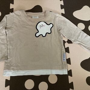 シナプシュ 長袖Tシャツ 100cm ベージュ 春服 キッズ