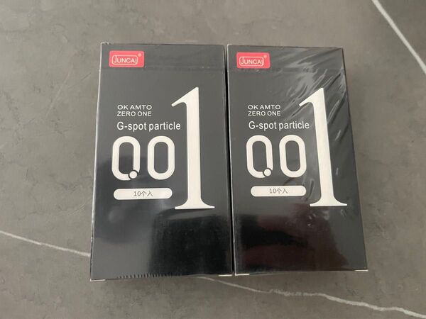 JUNCAI 0.01ミニ激薄コンドーム 10個入×2箱コンドーム薄さ0.01mm 20個セット