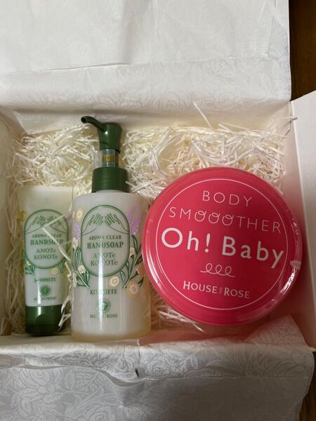 Oh!Baby ハウスオブローゼ ボディスムーザー 570g ハンドソープ セット