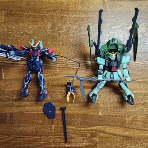 【ジャンク】ガンプラ HG ブリッツガンダム、フォビドゥンガンダム 2体セット 1/144スケール