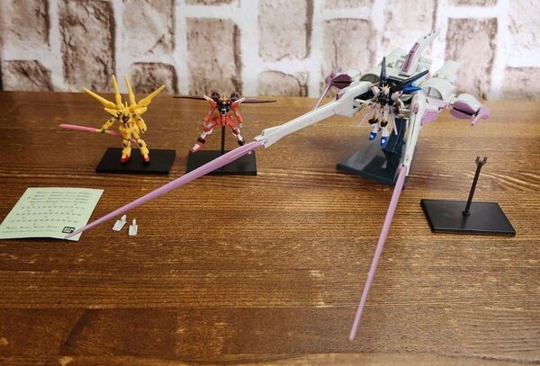 【ジャンク】ガンプラ 1/400スケール ミーティアユニット SEED DESTINY 専用ガンダムコレクション3体付属