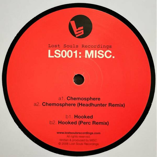 新品未使用 Misc.(Feat Headhunter And Perc Remixes) / Chemosphere/Hooked 12inchレコード　送料無料 (0625)