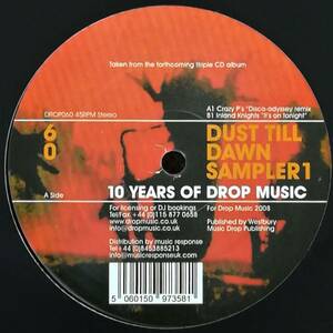 新品未使用 V.A / Dusk Till Dawn Sampler 12inchレコード　送料無料 (0187)