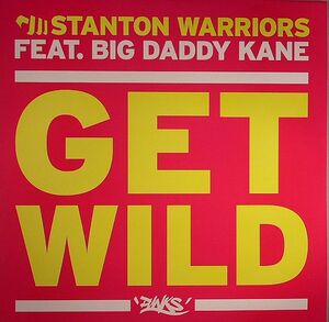 新品未使用 Stanton Warriors Ft.Big Daddy Kane / Get Wild(Deekline&Ed Solo/Nextmen Remixes) 12inchレコード　送料無料 (0962)