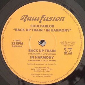 新品未使用 Soulparlor-Back Up Train/The Outer Rims -Recloose Remix- 12inchレコード　送料無料 (0868)