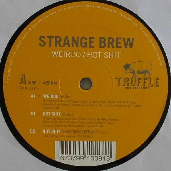新品未使用 Strange Brew -Wirdo/Hot Shit- 12inchレコード　送料無料 (0921)