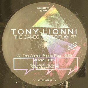 新品未使用 Tony Lioni / The Games People Play 12inchレコード　送料無料 (1026)