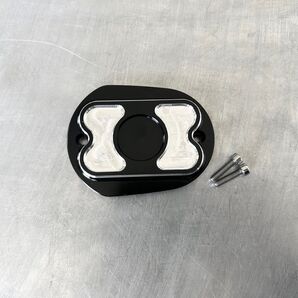 スポーツスター マスターシリンダーカバー アルミCNC RSD xl883 48