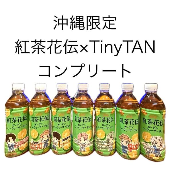 【コンプリート】沖縄限定 紅茶花伝 TinyTAN ガーデンシークワーサーティー