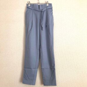 iMAGE 共布ベルト付きテーパードパンツ