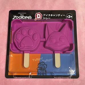 ディズニー ズートピア 一番くじ アイスキャンデートレー ニック D賞 Happyくじ