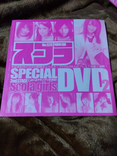 スコラ 未開封 付録 DVD 堀田ゆい夏 浜田翔子 NO.529