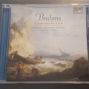 ブラームス 交響曲第3番、第4番 ネーデルラント・フィルハーモニー管弦楽団 ヤープ・ヴァン・ズヴェーデン