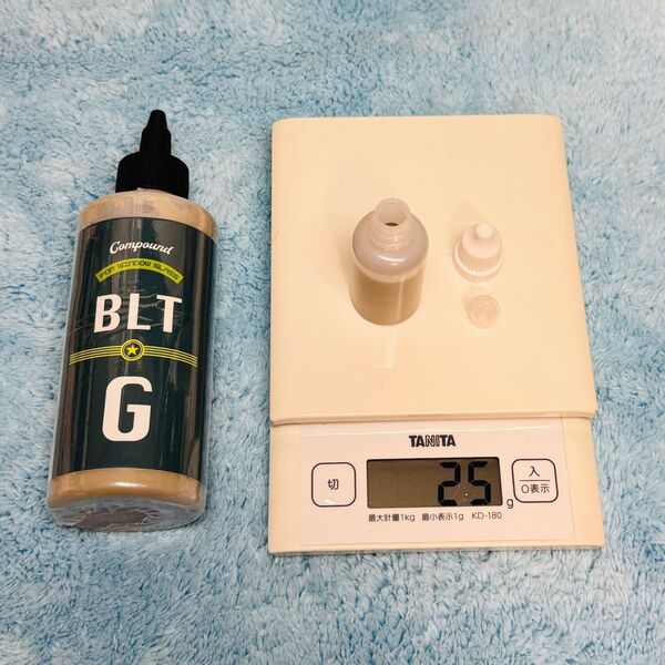 BLT-G 20ml お試し クロス付 フロントガラス1〜2面分 ガラス磨き BLT-G ガラスコンパウンド Bullet