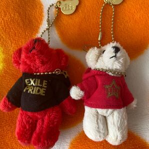 EXILE EX BEAR キーホルダー 2個セット