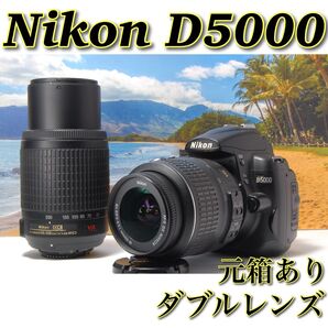人気機種 Nikon D5000 初心者にもおすすめ スマホ転送OK 簡単操作
