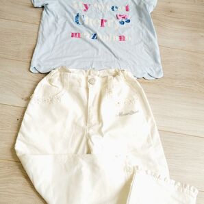 サマーセール!!メゾピアノ140×150☆シンプルコーデセット