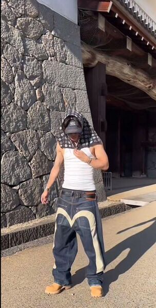 EVISU エヴィス 大黒 デニム ジーンズ ビックカモメ 白カモメ