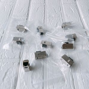 iwillink Cat6カプラー RJ45 Cat6シールドカプラー10個パック、イーサネットカプラ、メス-メス