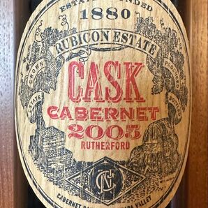 ルビコン・エステート カスク 2005 カベルネ・ソーヴィニヨン 現イングルヌック・ルビコン・ラザフォード・ナパ・ヴァレー