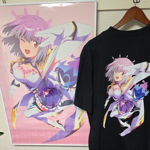 TRIGGER NIGHT 新条アカネ ポスター Tシャツ グリッドマン ダイナゼノン