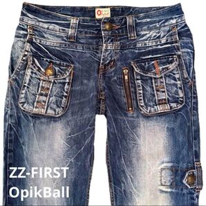 デニム、ZZ-FIRST OpikBall ACTIVE.MARKET ヴィンテージデニム 00s