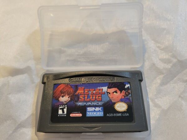 メタルスラッグ アドバンス ゲームボーイ GBA 欧州版(EUR)