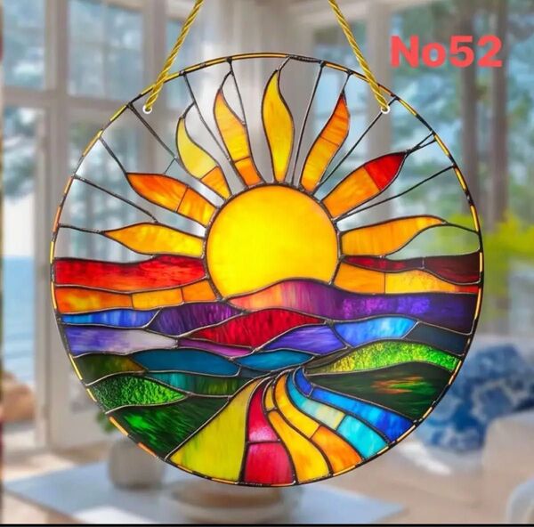【20×20cm】日の出 太陽 虹色 縁起物 壁飾り ギフト◆特別まとめ値引きSALE中◆