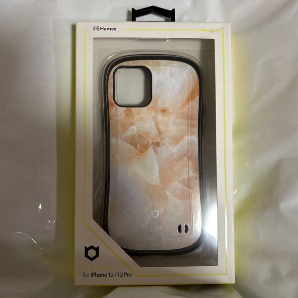 iFace First Class Marble iPhone 12/12 Pro ケース [アプリコットiface アイフェイス