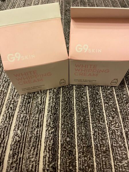 【新品】G9 SKN Wクリーム WHITE WHIPPING CREAM×2