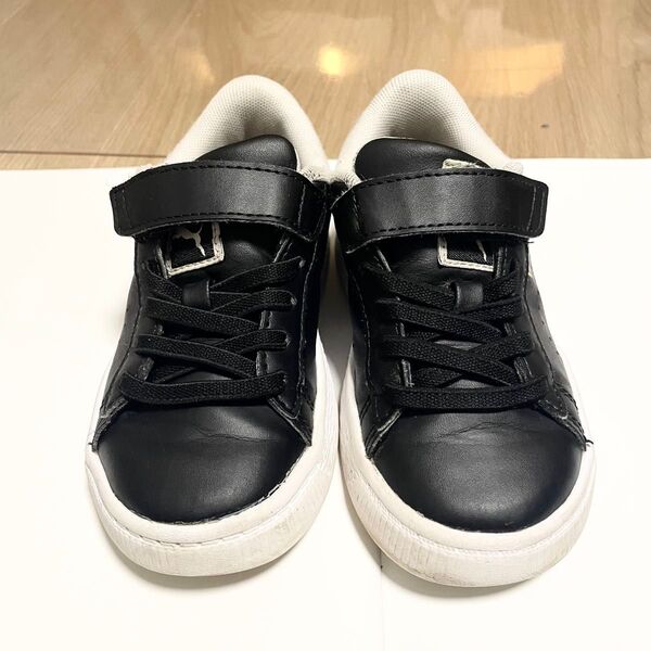 Puma ブラック スニーカー 17cm